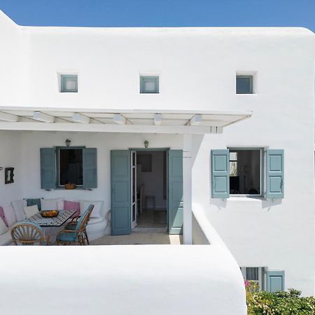 Mykonian Style W Shared Pool Houses & Nighttime Security Guard Орнос Экстерьер фото
