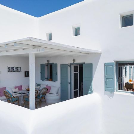 Mykonian Style W Shared Pool Houses & Nighttime Security Guard Орнос Экстерьер фото
