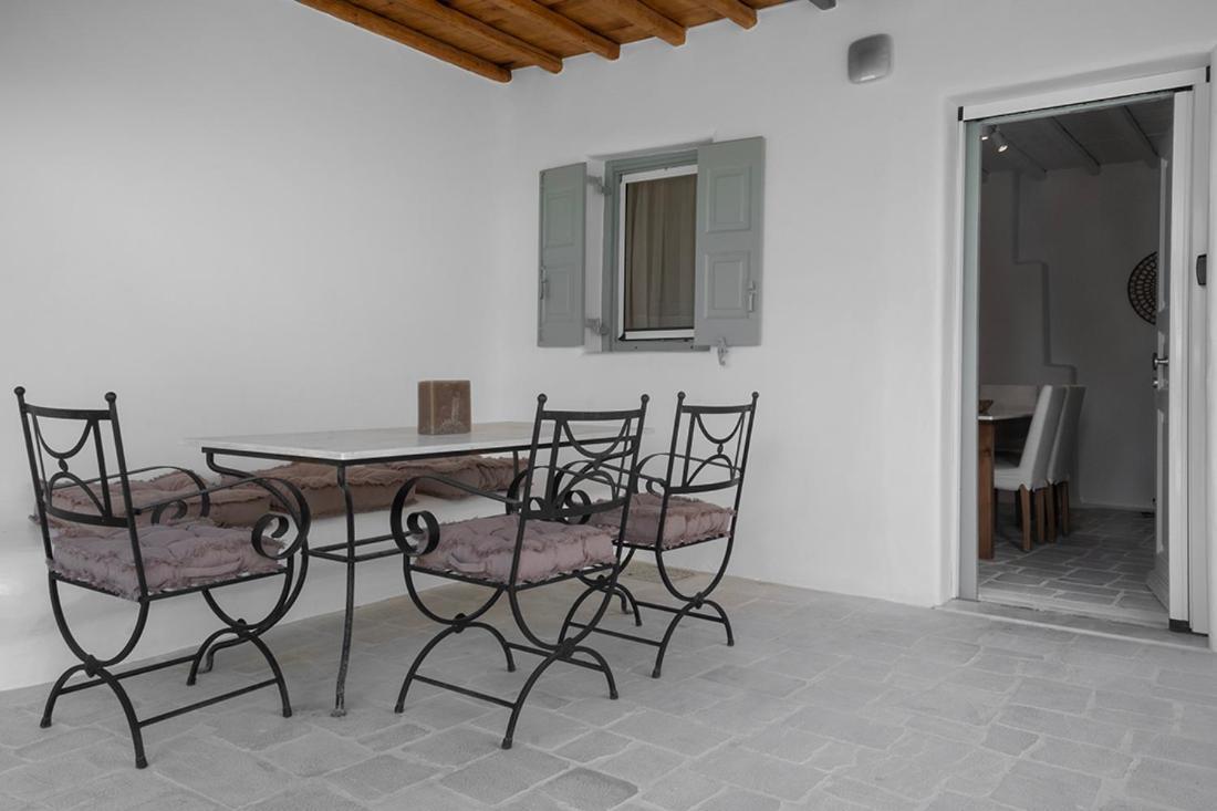 Mykonian Style W Shared Pool Houses & Nighttime Security Guard Орнос Экстерьер фото