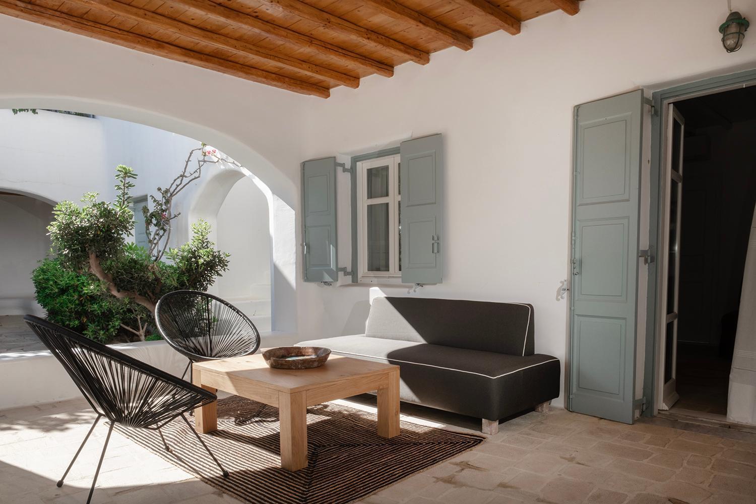 Mykonian Style W Shared Pool Houses & Nighttime Security Guard Орнос Экстерьер фото