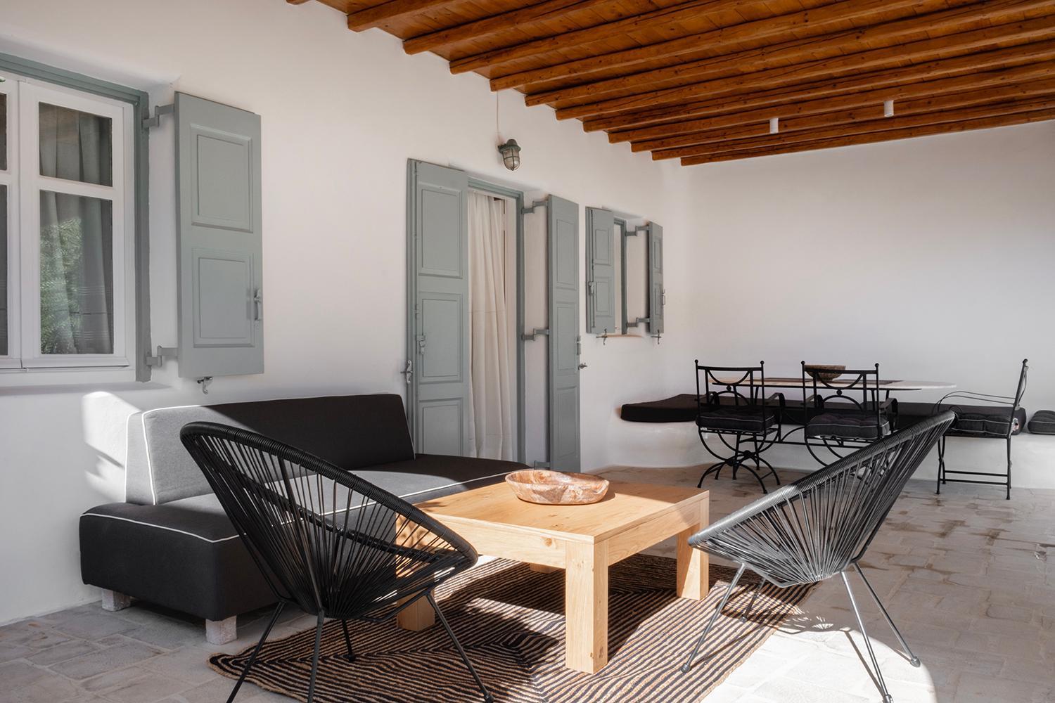 Mykonian Style W Shared Pool Houses & Nighttime Security Guard Орнос Экстерьер фото