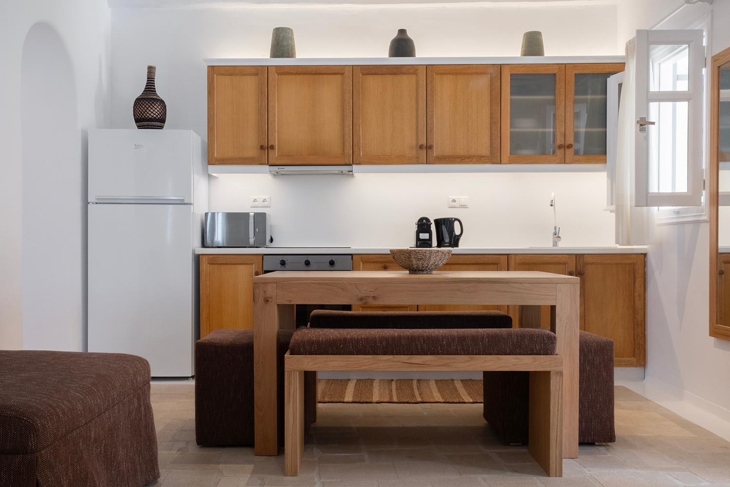 Mykonian Style W Shared Pool Houses & Nighttime Security Guard Орнос Экстерьер фото