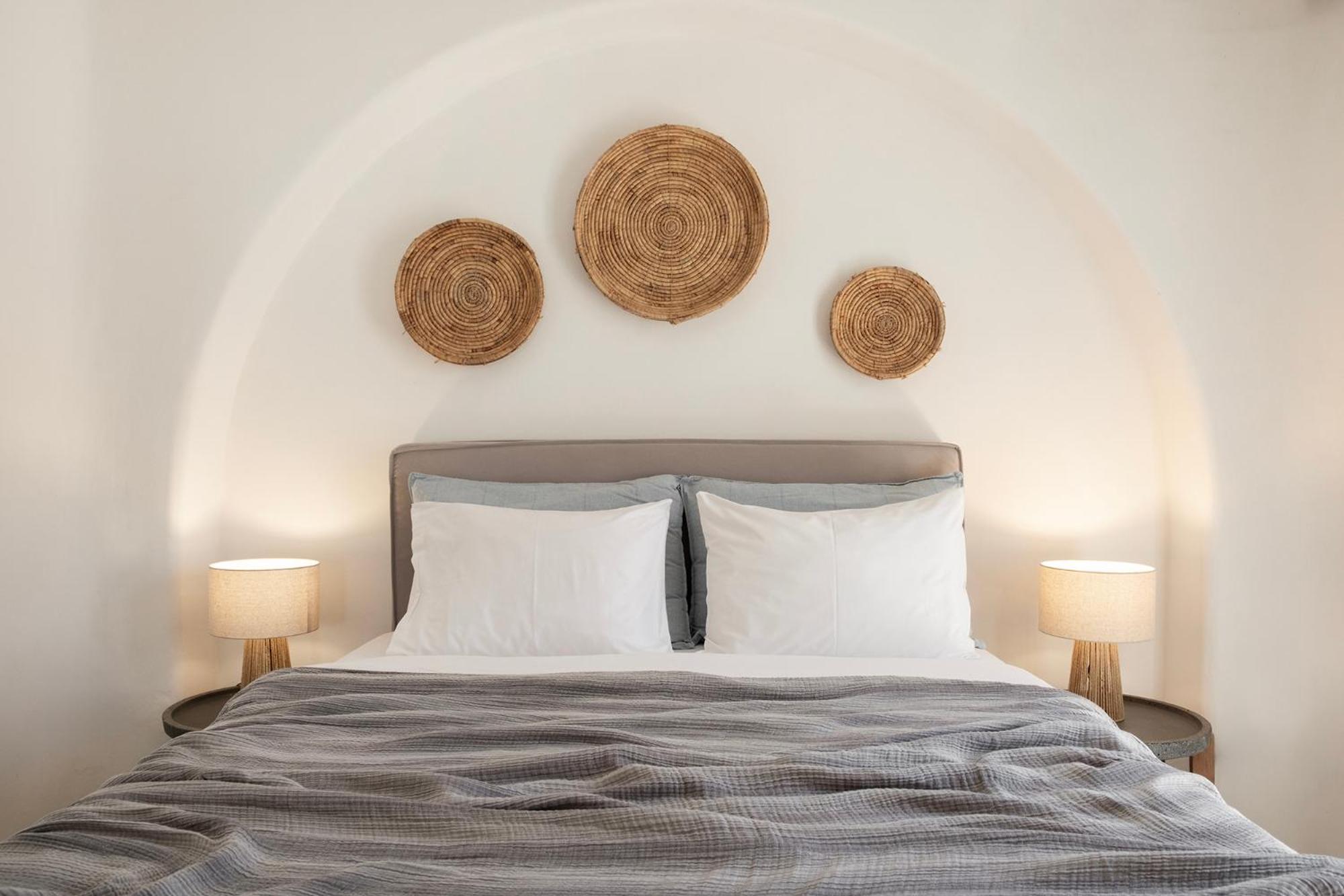 Mykonian Style W Shared Pool Houses & Nighttime Security Guard Орнос Экстерьер фото