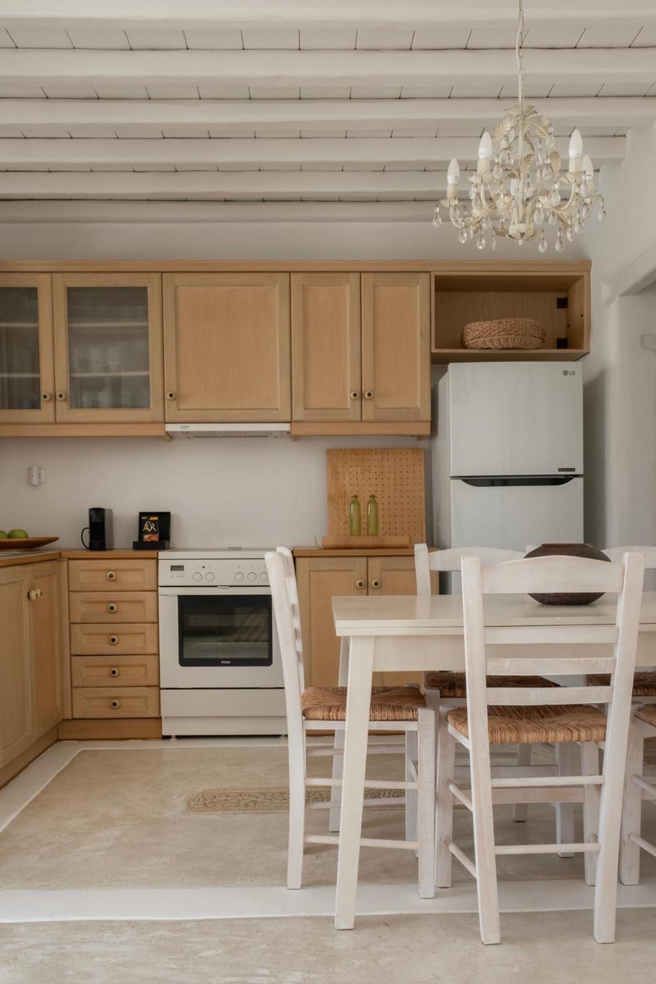 Mykonian Style W Shared Pool Houses & Nighttime Security Guard Орнос Экстерьер фото